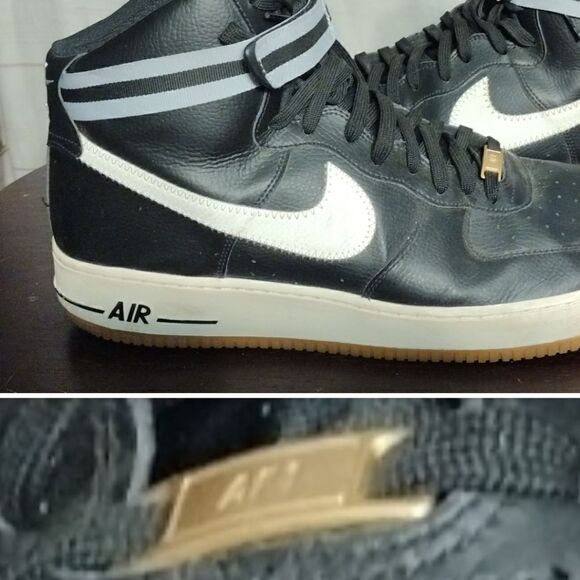 Nike Air Force 1 High Black - 315121-034 Size 16 - Picture 7 of 7